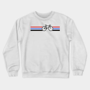 Bike stripes Crewneck Sweatshirt